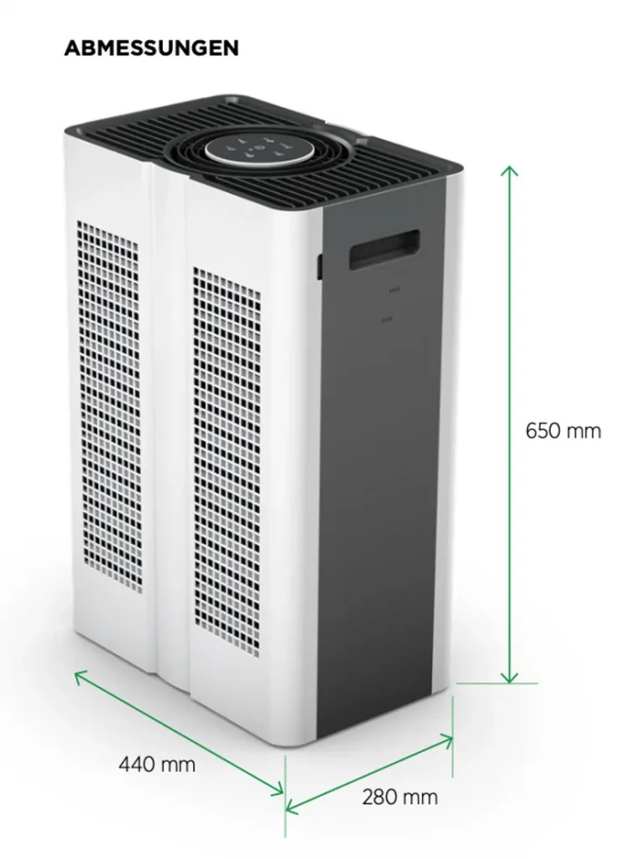 Original Ersatzfilter Hepa H14 für OurAir SQ 500 – Bild 2