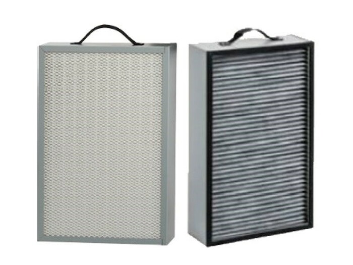 Ersatzfilter Hepa H13-Molekular Ersatzfilter Set (2 Stück) geeignet für CamCleaner City M